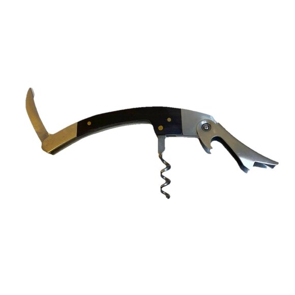 WYNN HOTEL Restaurant All-in-One Corkscrew Bottle Opener Wine Beer HTF Las Vegas - Picture 1 of 9